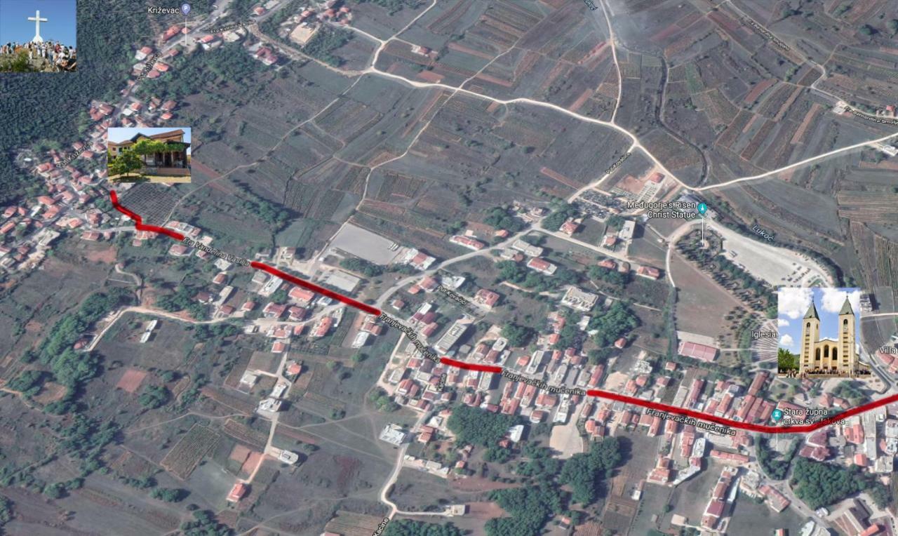 Hotel Pansion Ruzic Međugorje Exteriér fotografie